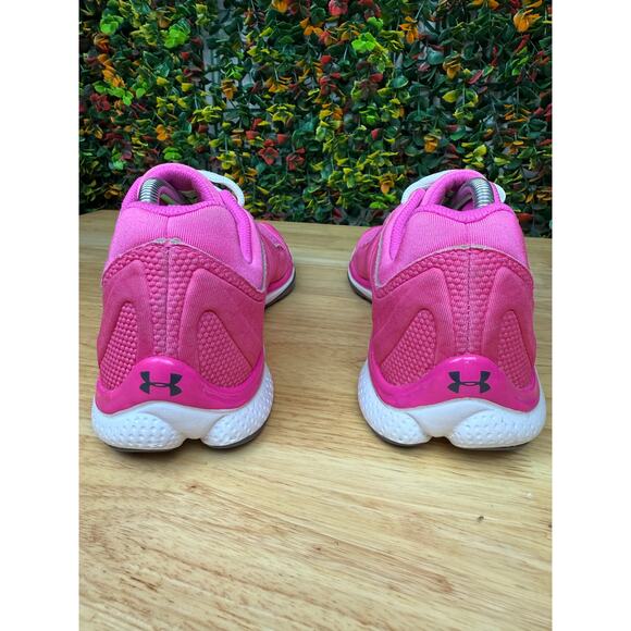 Under Armour Micro G Renegade 4D Foam Running Training Shoes Pink Womens 10 - Picture 6 of 11
